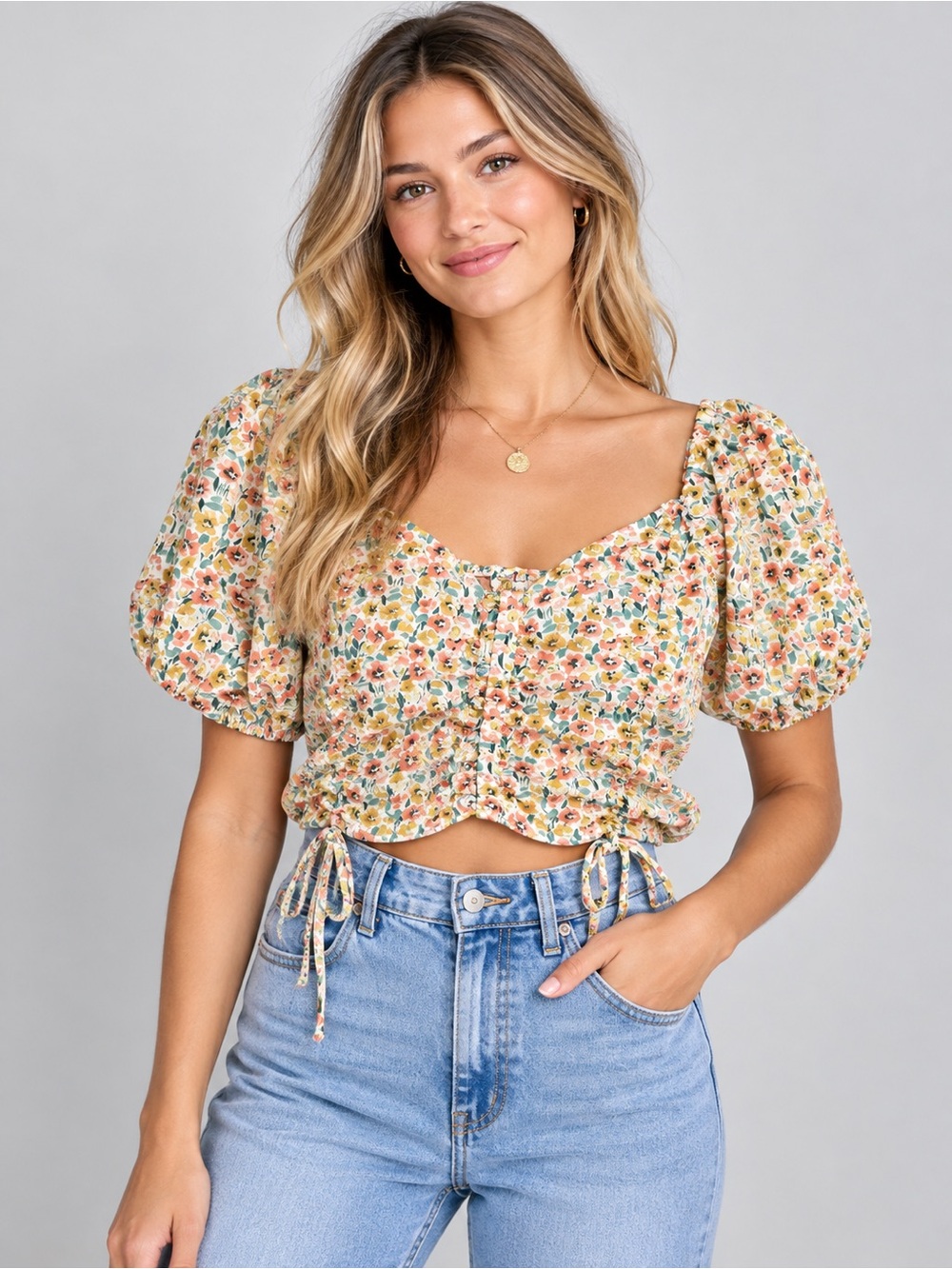 🎉5 for $45🎉 Blush BJ top blouse shirt size M